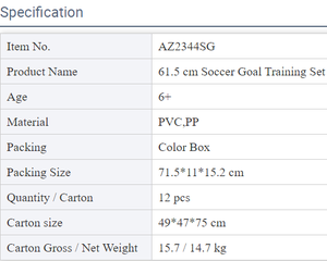 Poteaux <span class=keywords><strong>de</strong></span> but <span class=keywords><strong>de</strong></span> football <span class=keywords><strong>de</strong></span> 61.5 cm <span class=keywords><strong>Cage</strong></span> <span class=keywords><strong>de</strong></span> but <span class=keywords><strong>de</strong></span> football Filet <span class=keywords><strong>de</strong></span> but <span class=keywords><strong>de</strong></span> poteau <span class=keywords><strong>de</strong></span> football Pop up intérieur et extérieur - Product Image 6