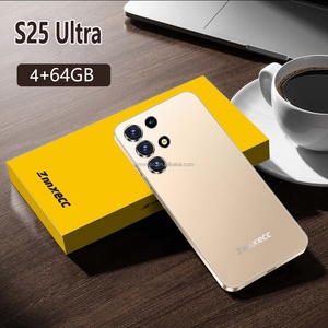 ZNNXECC S25 Ultra Global Dual SIM, Teléfono con Pantalla HD de 6.6 Pulgadas, CPU Octa Core, 4GB+64GB, Suministro Directo de Fábrica, Conectividad LTE, Francés - Product Image 1