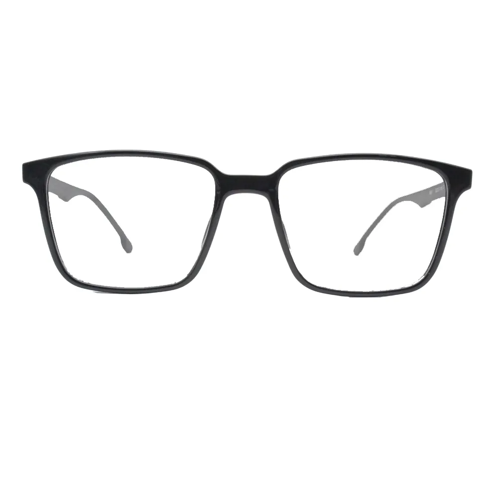 2022 नई फैशन ऑप्टिकल चश्मा कार्बन फाइबर मंदिरों वर्ग TR90 फ्रेम चश्मा