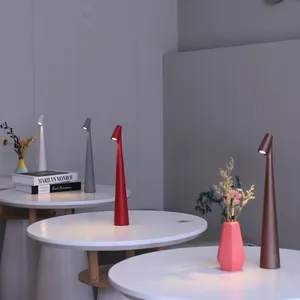 LED <b>Table</b> <b>Lamp</b> USB Charging Atmosphere <b>Lamp</b> Bedroom Bedside <b>Lamp</b> Top Touch Dimming <b>Study</b> <b>Lamp</b> Light Night Minimalist Desk <b>Lamp</b> - Product Image 3