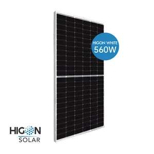 OEM Commande 144 Cellules Mono Perc Pv Modules 530W 540W 550W Panneau Pv 560W Panneau Solaire Énergie