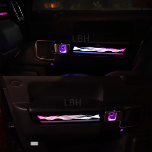 Lampe d'ambiance Lumière ambiante pour Land Rover Range Rover 2007-2012 Style <span class=keywords><strong>ruban</strong></span>/Style ciel étoilé Lumière <span class=keywords><strong>LED</strong></span> intérieure RVB colorée - Product Image 3