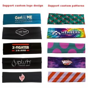Fascia <span class=keywords><strong>per</strong></span> <span class=keywords><strong>Capelli</strong></span> Sportiva TREETIP con Logo Personalizzato, Elastica e Assorbente, ad Asciugatura Rapida in Poliestere <span class=keywords><strong>per</strong></span> Yoga e Corsa - Product Image 4
