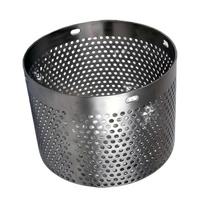 Bahan Peredam Suara Berbentuk Lingkaran dengan Lubang Berlubang dari Baja Tahan Karat, Pelat Jaring Pencegah Korosi.