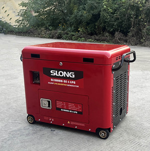 Générateur à faible bruit d'inverseur de gaz propane insonorisé de générateur de LPG 8KW - Product Image 6