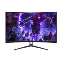 Monitor Gaming Lengkung IPS Super Lebar Terbaik 2ms 75Hz DP 22/24/27/32 Inci 2560x1440 120% SRGB Speaker Terintegrasi Garansi 1 Tahun