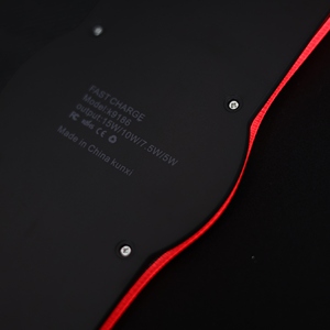 Aangepaste Rgb Muismat Led Grote Muismat Waterdichte Anti-Slip Rubberen Basis Computer Toetsenbord Muismat Mat Met Draadloze Oplader - Product Image 5