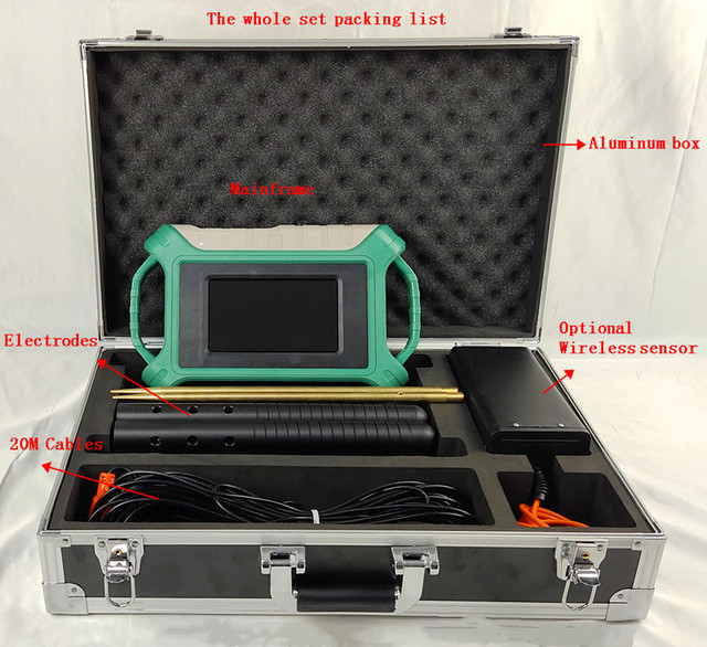 ADMT-300 Industrial Metal Detector Deep Accurate Underground Water Detector Machine  Range Borehole Construction Machinery