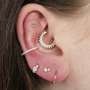 ROXI Pendientes Pequeños de Plata 925 con Zirconia en Forma de Gota para Mujer, Tendencia 2021 - Product Image 5