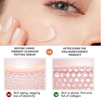Sérum de lifting facial original en marque propre, soin de la peau coréen, lissant, anti-âge, sérum pour le visage au collagène avec acide hyaluronique