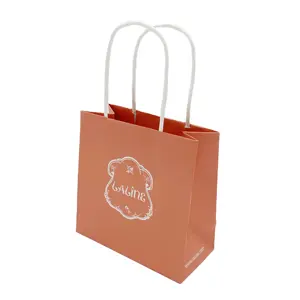 Fabricante de bolsas de papel personalizadas, proveedor de embalaje ecológico, bolsas de papel personalizadas con logotipo para empresas