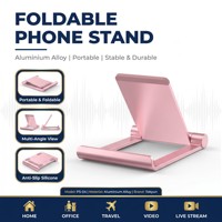 Support de téléphone portable en alliage d'aluminium, pliable, léger, portable, pour tous les téléphones, tendance sur TikTok