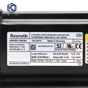 Nuevo Motor Rexroth R911306384 MSK040C-0600-NN-S1-UP1-NNNN Servomotor Rexroth en Stock - Product Image 1