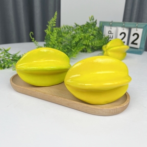 <span class=keywords><strong>Carambola</strong></span> artificial Estrella artificial <span class=keywords><strong>Fruta</strong></span> simulación <span class=keywords><strong>fruta</strong></span> y verdura boceto accesorios decoración del hogar - Product Image 4