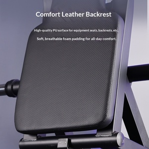 เครื่องแฮ็กสควอทแบบตั้งตรงสำหรับออกกำลังกายขา ผลิตจากเหล็กอย่างดี เหมาะสำหรับการฝึกสร้างกล้ามเนื้อ - Product Image 3