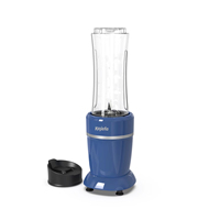Blender au design rétro, parfait pour le petit-déjeuner ou le thé de l'après-midi, 6 lames, pour faire des smoothies