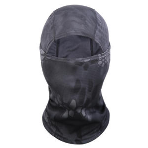 Balaklava Taktis Musim Panas Motif Kamuflase Masker Wajah Ski Masker Pria Balaklava Motor Kamuflase Memancing Berburu Penutup Wajah - Product Image 5