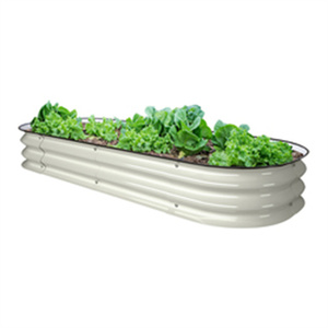 Erbe vegetali <span class=keywords><strong>fiore</strong></span> <span class=keywords><strong>giardino</strong></span> <span class=keywords><strong>giardino</strong></span> <span class=keywords><strong>giardino</strong></span> cortile ecologico <span class=keywords><strong>in</strong></span> metallo rialzato moderno fioriera zincata elevata - Product Image 1