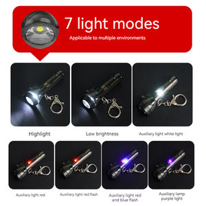 Lanterne UV Taschenlampe <span class=keywords><strong>365</strong></span> étanche rechargeable électrique pour le camping en plein air lampe torche USB - Product Image 3