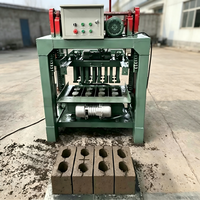 Machine semi-automatique de fabrication de blocs interverrouillés 220V, composants essentiels du moteur à engrenages et roulements pour ligne de production de briques en ciment