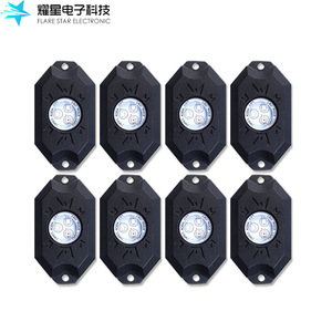 Flare Star Electronic 9w <b>Rgb</b> Car Underglow Led Lights 12v Ambient Interior Lighting Wireless Bluetooth Remote <b>Control</b> - Product Image 1