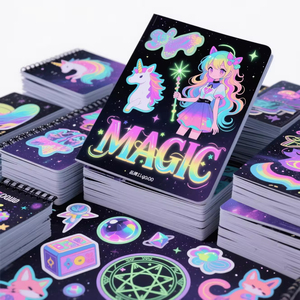 Etiquetas Adhesivas de Vinilo o PVC Transparente Fluorescente Luminoso, Personalizadas, Impresión de Etiquetas que Brillan en la Oscuridad - Product Image 4