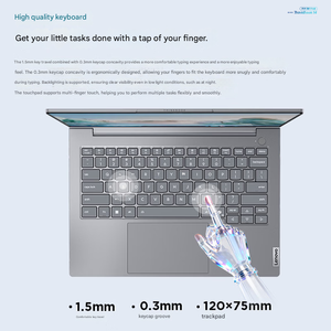 Thinkbook 14 2026 Ai แล็ปท็อปธุรกิจ14 "2.8K 120Hz IPS หน้าจอ Intel Core ultra 5 32GB RAM โลหะ - Product Image 6