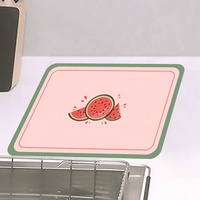 LW RubberTable Mats Sublimation Set de table Dining Plate Dish Mat pour Restaurant China Factory