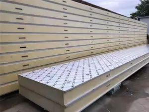 Decorative Wall Panels/Polyurethane/Rock Wool/Eps/Prefabricated House Exterior Wall Insulation Panels