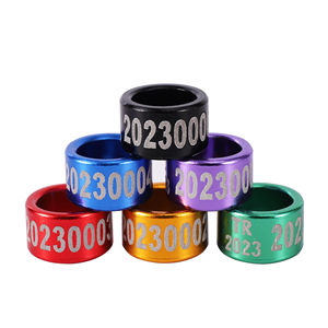 Anneau <span class=keywords><strong>de</strong></span> <span class=keywords><strong>Pigeon</strong></span> en aluminium <span class=keywords><strong>de</strong></span> nom personnalisé <span class=keywords><strong>de</strong></span> haute qualité <span class=keywords><strong>avec</strong></span> <span class=keywords><strong>numéro</strong></span> <span class=keywords><strong>de</strong></span> <span class=keywords><strong>téléphone</strong></span> - Product Image 3