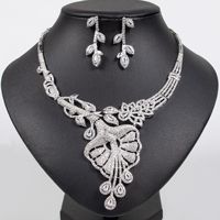 Ensemble collier et boucles d'oreilles TIANSHE Europe Amérique pour femmes, accessoires de mode vintage haut de gamme, vente en gros