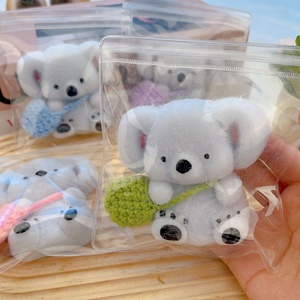 Mini jouet à presser en silicone, mignon koala ou petit ours, anti-stress, cadeau pendentif à pincer pour les 5 à 7 ans - Product Image 3