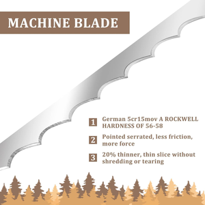 <span class=keywords><strong>Cuchillo</strong></span> de Pan Profesional de Madera con Hoja Dentada, Mango en Forma de Arco, Diseño Ambidiestro, Hoja de Acero Inoxidable, Longitud de 10-11.9 Pulgadas, Ecológico - Product Image 4