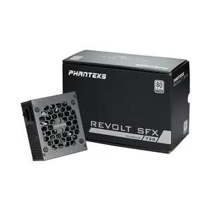 PHANTEKS REVOLT SFX power supply 80 plus gold platinum certify 650w 700w 750w 850w top end full modular cable PSU Hot SALE