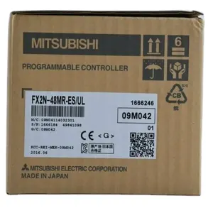 คอนโทรลเลอร์แบบตั้งโปรแกรมได้ของ Mitsubishi PLC FX2N ซีรี่ส์ FX2N-48MR-ES/UL