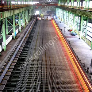Barra di ferro barra d'acciaio deformata continua automatica barra di ferro tondo per cemento armato che fa la linea di produzione della macchina laminatoio a caldo
