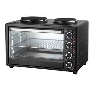 <span class=keywords><strong>Four</strong></span> <span class=keywords><strong>Électrique</strong></span> de Cuisine de 28L avec 2/3 Plaques Chauffantes, <span class=keywords><strong>Four</strong></span> <span class=keywords><strong>Électrique</strong></span> avec Rôtissoire et Gril pour Usage Domestique - Product Image 2