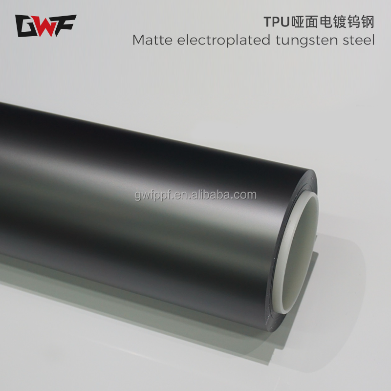 Acier tungstène électroplaqué mat