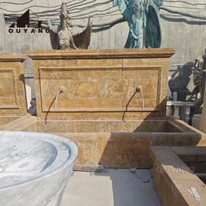 Fontaines d'eau décoratives de grande taille pour l'extérieur, décoration de la maison, <span class=keywords><strong>fontaine</strong></span> de jardin en marbre à vendre - Product Image 5