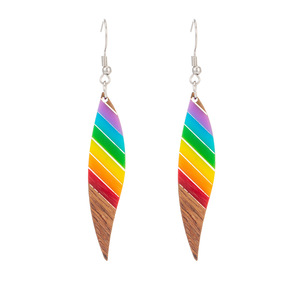 <span class=keywords><strong>Boucles</strong></span> <span class=keywords><strong>d</strong></span>'<span class=keywords><strong>oreilles</strong></span> pendantes bohèmes rétro en résine géométrique avec coutures en bois, <span class=keywords><strong>7</strong></span> <span class=keywords><strong>chakras</strong></span>, vintage, personnalisées, bijoux <span class=keywords><strong>d</strong></span>'été - Product Image 5