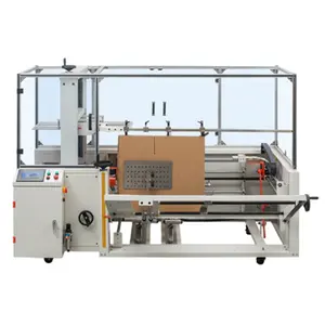 Multi-function automatic opening folding box and tape sealing box bottom machine