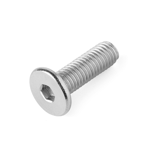 304 Stainless Steel Ultra Thin Flat Head Hex Socket Cap <b>Screws</b> M2 M3 M4 <b>M5</b> M6 M8 - Product Image 3
