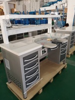 Meubles dentaires de conception personnalisée de haute qualité banc de travail de laboratoire dentaire Tables de laboratoire dentaire