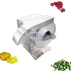 Commercial hot pepper lettuce tomato slicer chopper cutter plantain chips flat potato fries cutting olive slicing machine