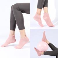 Calcetines de Yoga Transpirables de Malla Corta, Ventilados, con Menos Sudor, Color Personalizado, MOQ Bajo, Calcetines de Fitness