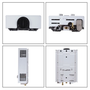 Bán hàng trực tiếp 6L tự nhiên tankless <span class=keywords><strong>gas</strong></span> Máy nước nóng với áp lực cứu trợ bảo vệ cho RV hộ gia đình ngoài trời Sử dụng pin Powered - Product Image 4