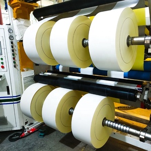 Vendita diretta PP etichetta jumbo roll autoadesivo pellicola adesivo stampa materia prima GLOSS film bianco acrilico - Product Image 6