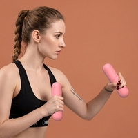 Haltères ergonomiques Vinique Fitness, nouveau design, poignée en silicone antidérapante, poids doux au toucher, entraînement complet du corps