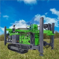 Nouvelle foreuse hydraulique sur chenilles Whirlwind JL800 avec moteur diesel Yuchai et pompe à engrenages refroidie par air/eau
