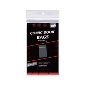 Bolsas para Cómics 6 7/8 x 10 1/2, Paquete de 100, Polipropileno, Libres de Ácido, Almacenamiento Seguro - Product Image 1